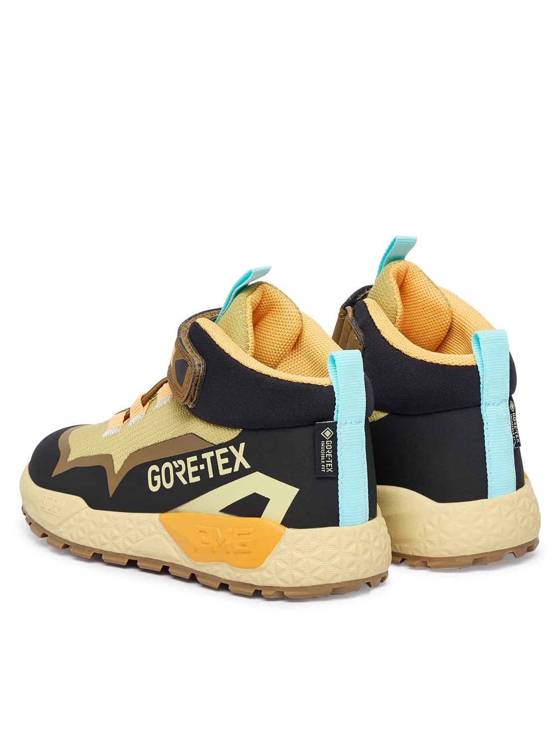 Ботинки на шнуровке для мальчика GORE-TEX Primigi, бежевый — фото 3