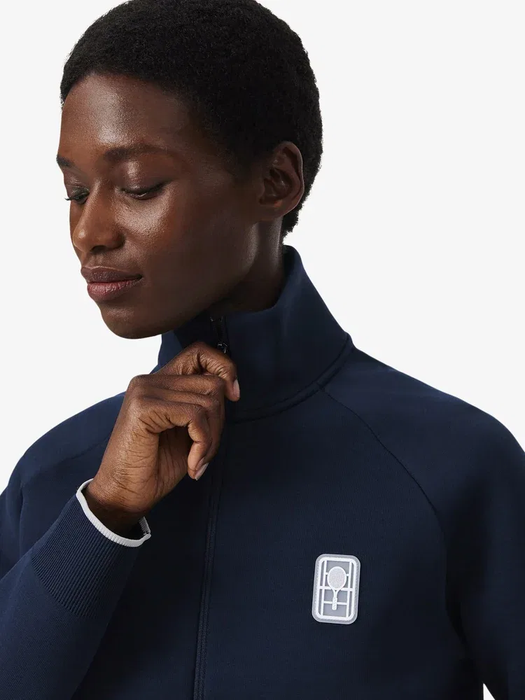 Толстовка на молнии LACOSTE Navy — фото 3