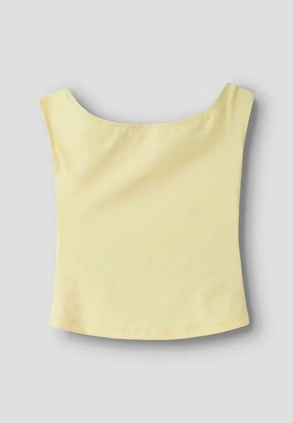 Топ из джерси, Wrinkle detail, Name It, double cream — фото 2