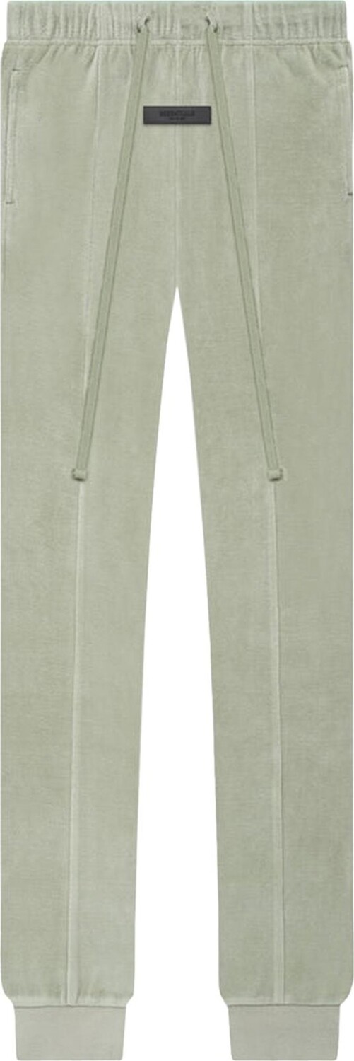 

Брюки Fear of God Essentials Velour Pant 'Seafoam', зеленый