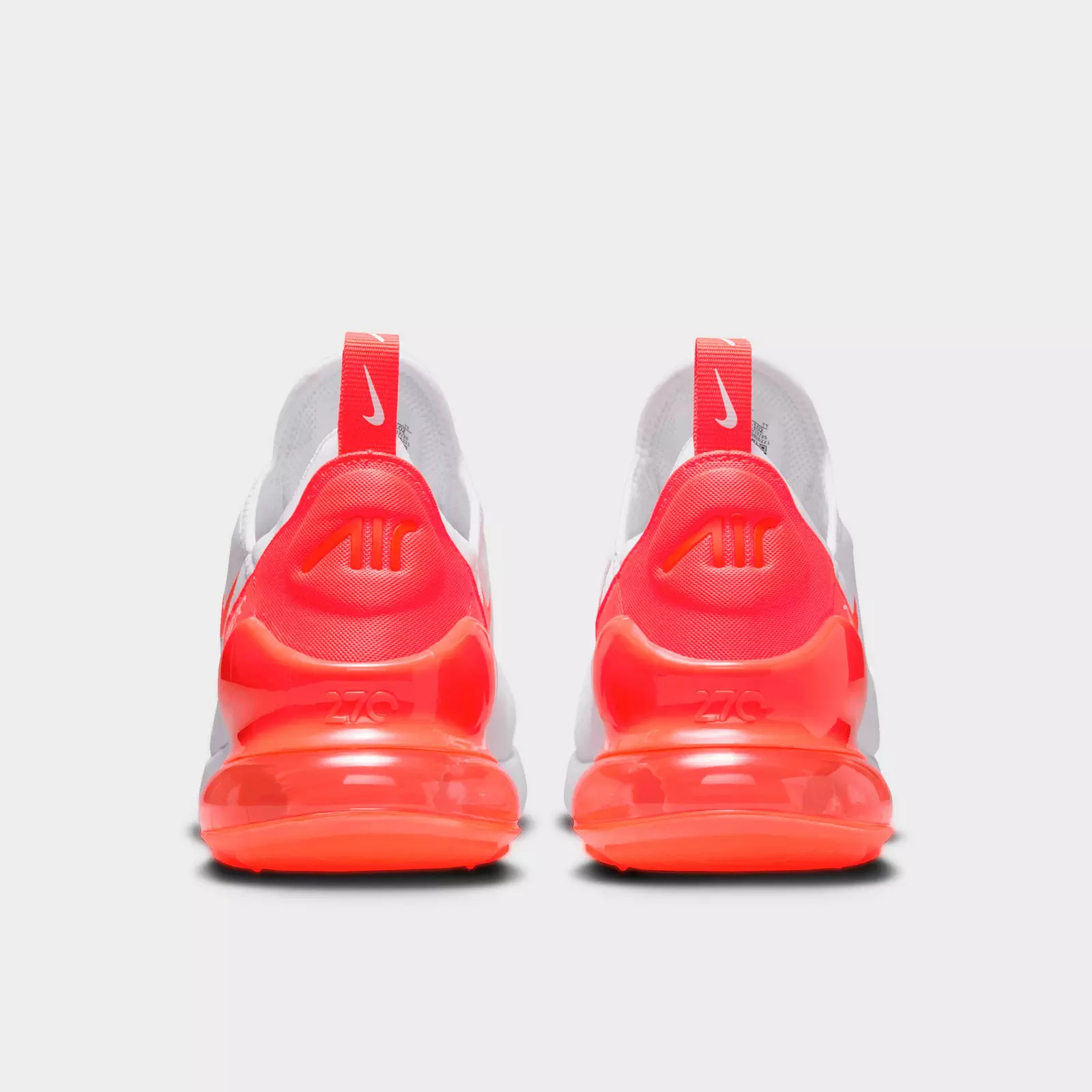 Кроссовки Women's Nike Air Max 270 Casual, белый/красный — фото 4