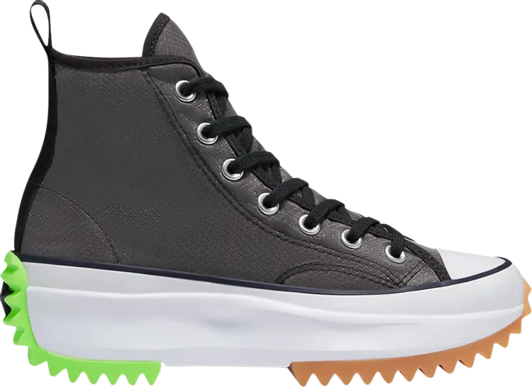 

Кроссовки Converse Run Star Hike High Concrete Heat - Black, черный