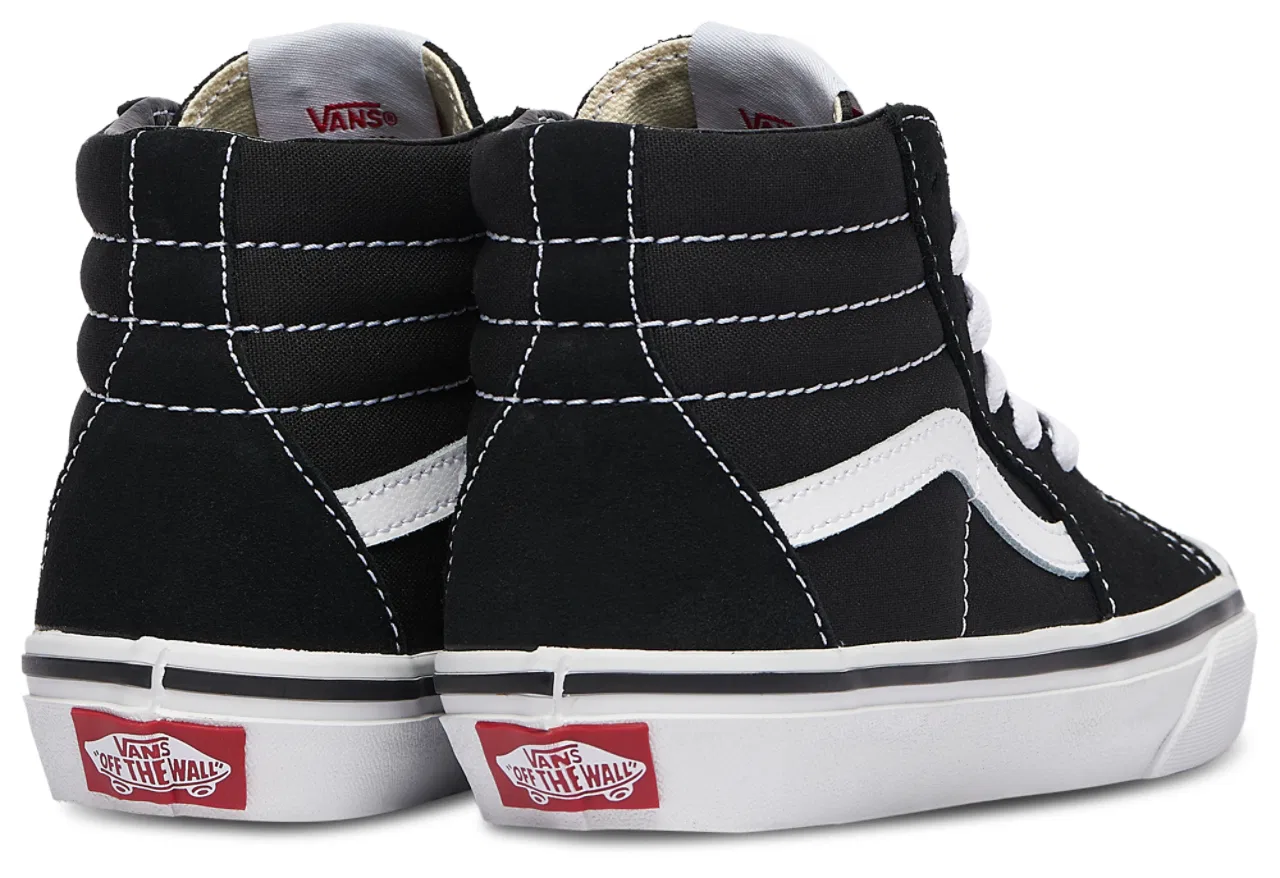 Кеды высокие для мальчиков Sk8-Hi Vans, цвет Black/True White — фото 3