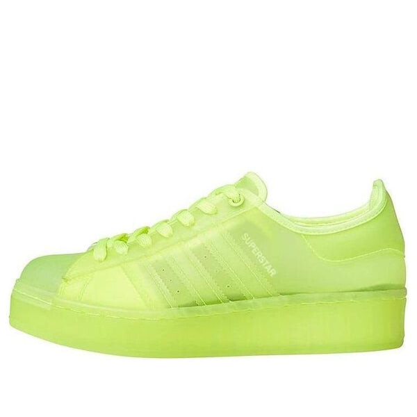 

Кроссовки суперзвезда желе Adidas, желтый