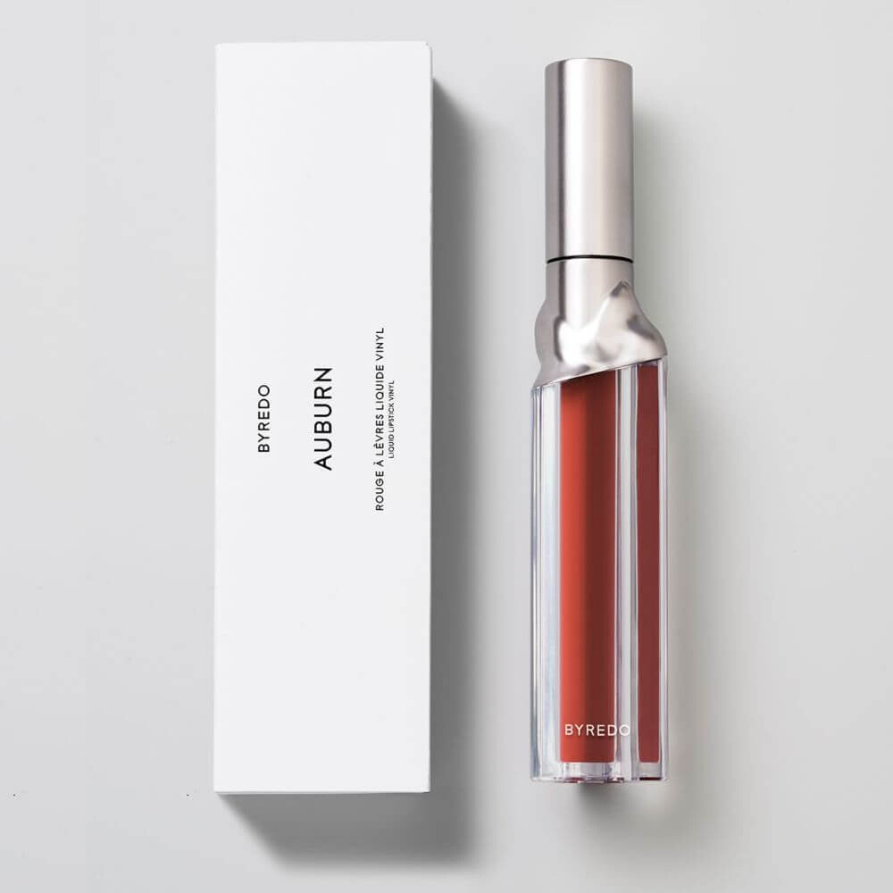 Жидкая помада для губ Byredo Vinyl Auburn, 4 мл, кирпично-коричневый — фото 2