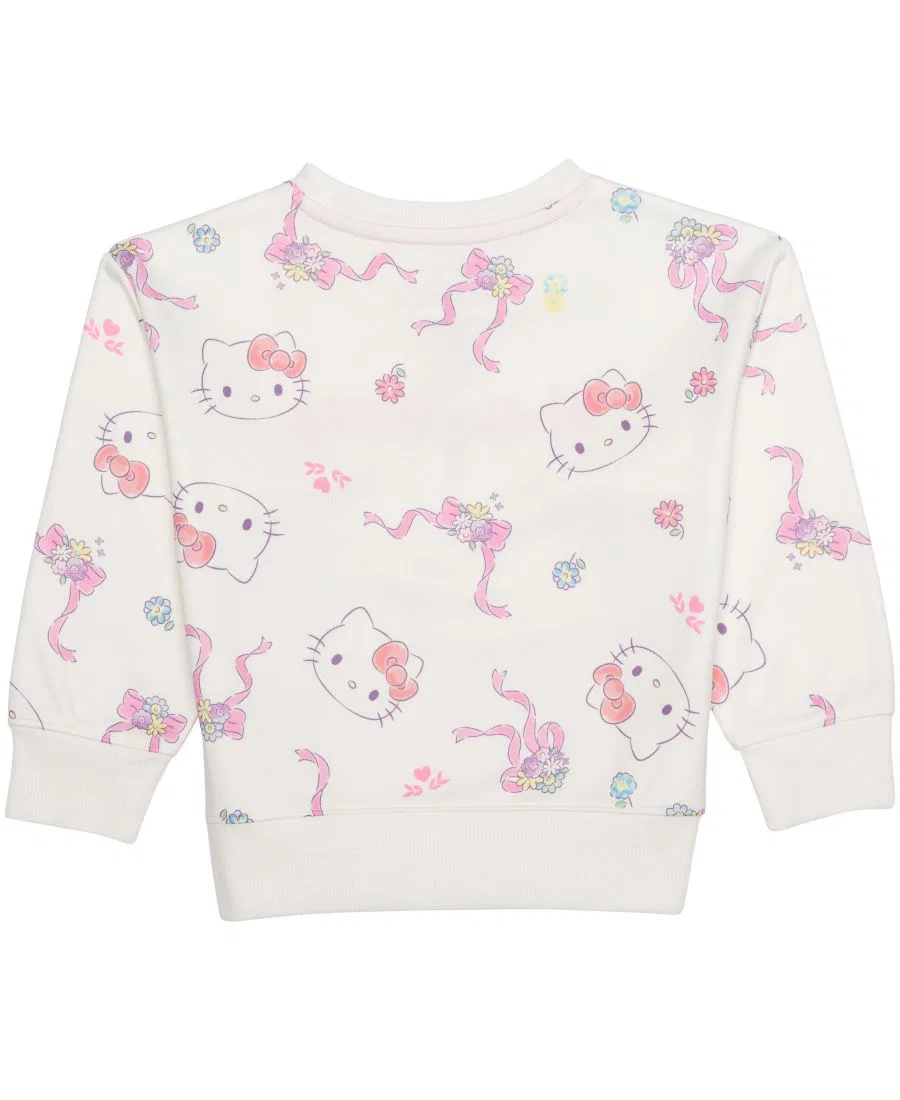 Комплект из флисового свитшота и джоггеров Hello Kitty Epic Threads, Angel White — фото 4