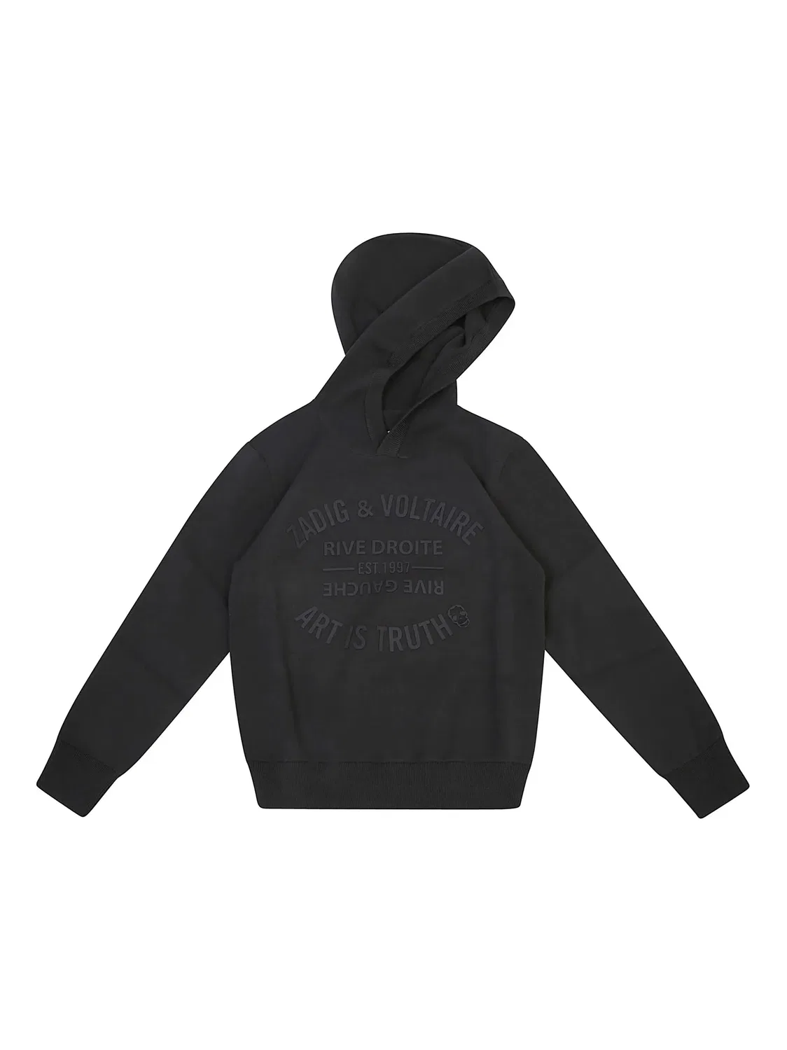 Худи с логотипом Zadig&Voltaire, серый