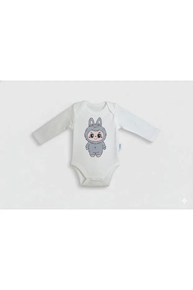 Детское боди-комплект 5 предметов Basics Lamra, White — фото 4