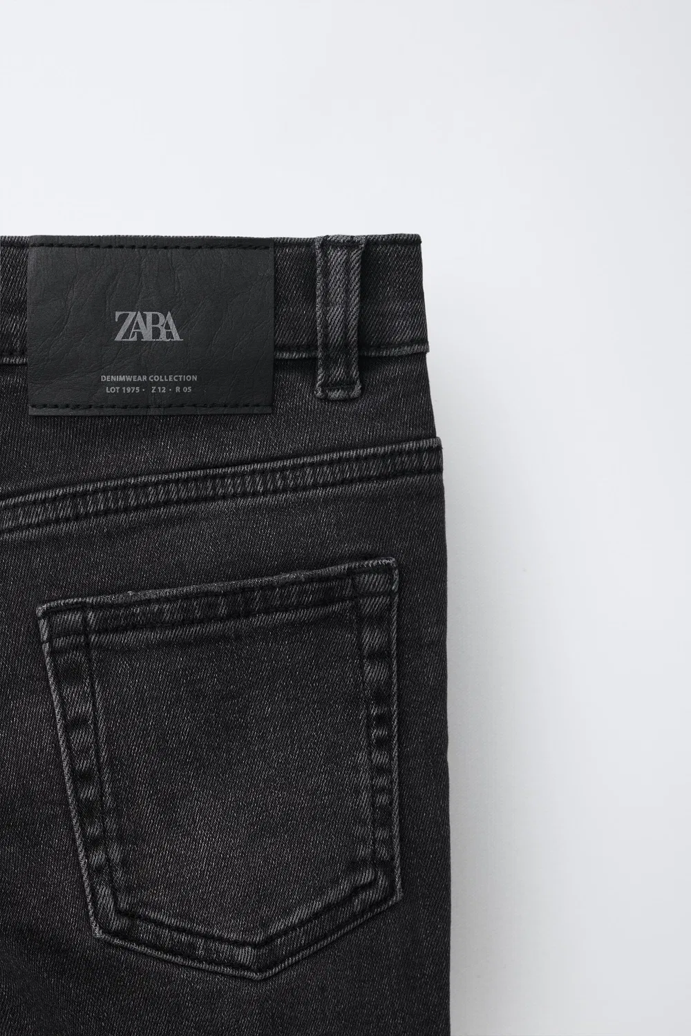 Узкие джинсы ZARA, Black — фото 4