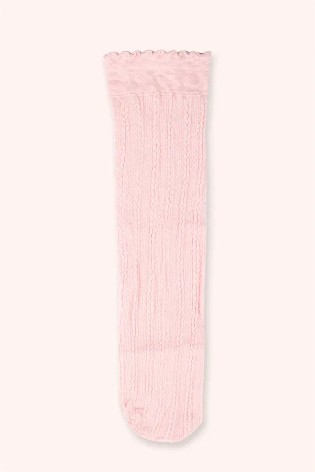 Детские носки для девочек с рисунком Panço, Pink — фото 2