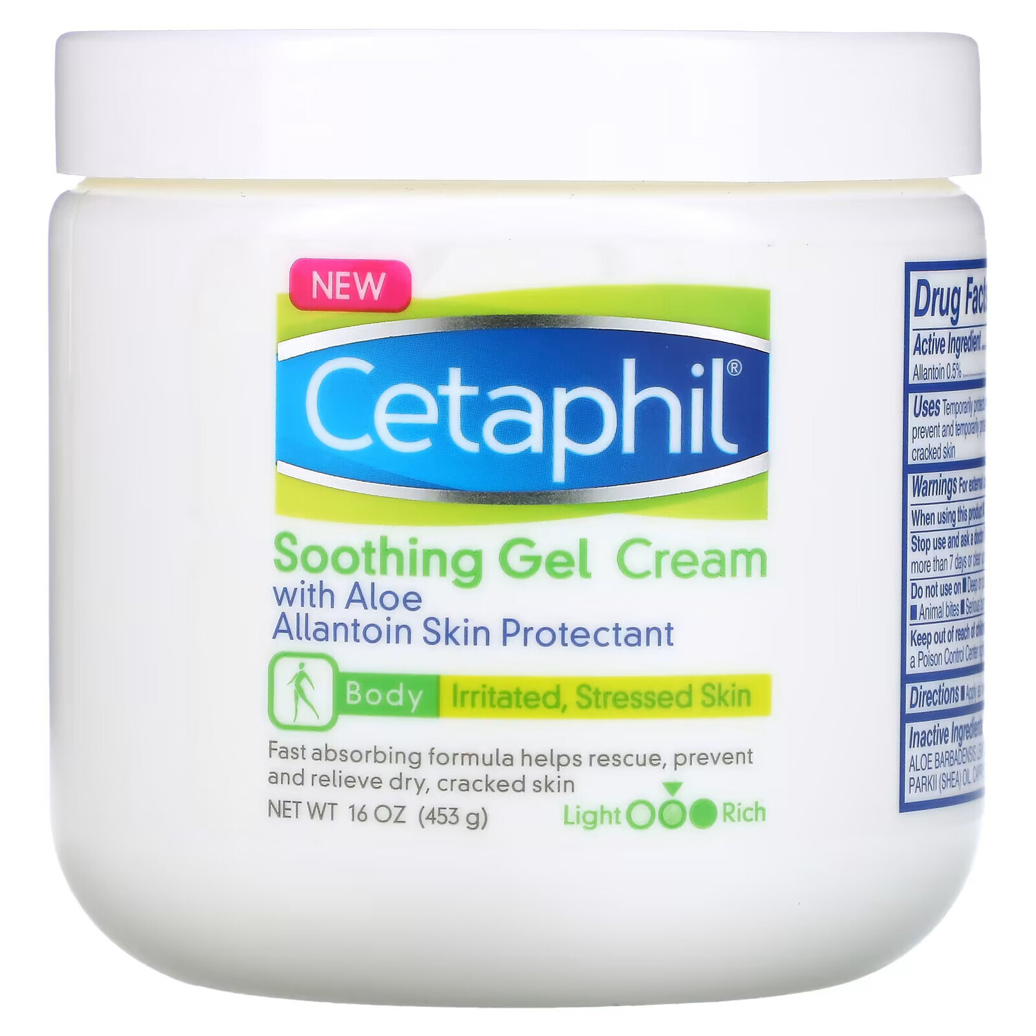 

Успокаивающий гель-крем Cetaphil с алоэ, 453 г