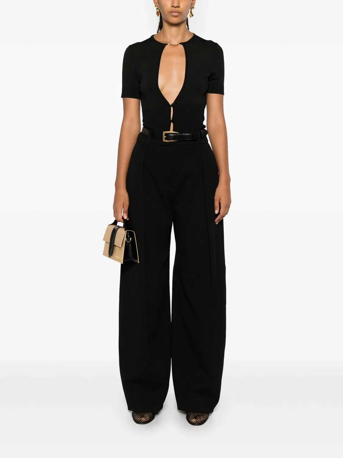 Штаны Le Pantalon Paseo Jacquemus, черный — фото 2