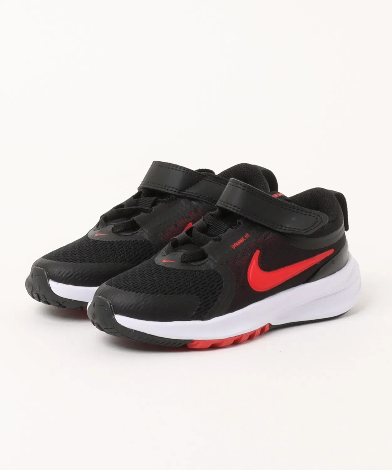 Детские кроссовки с липучками Nike Star Runner 5 PS, Black/Unvred