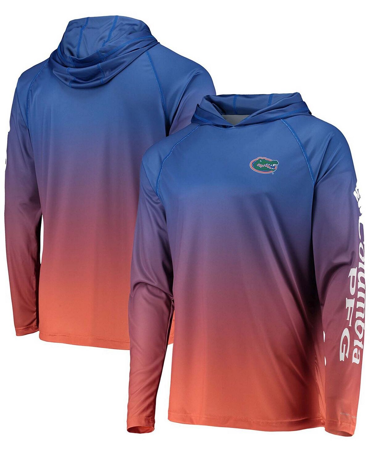 

Мужская футболка royal florida gators terminal tackle omni-shade upf 50 с длинным рукавом и капюшоном Columbia