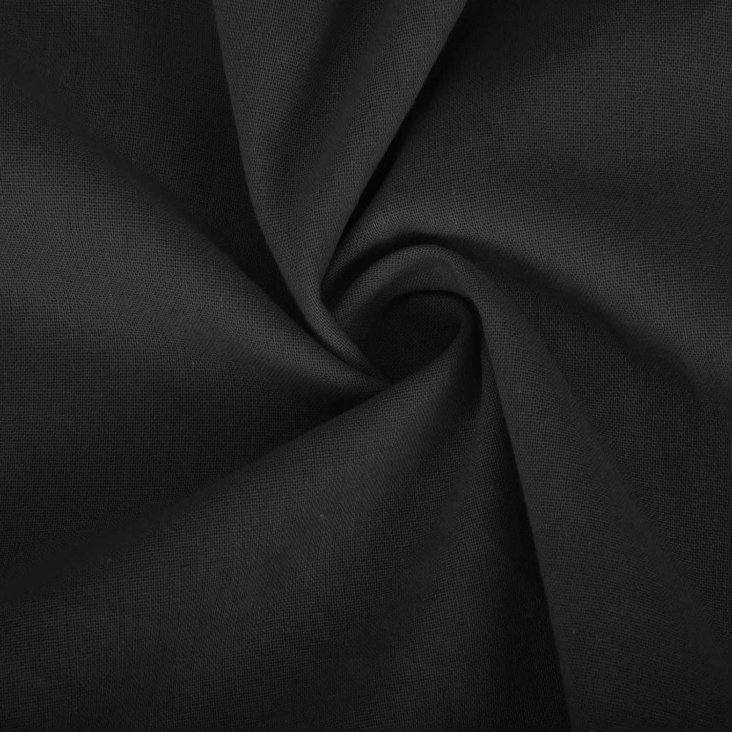 Женская свободная блуза с длинным рукавом, Black — фото 4