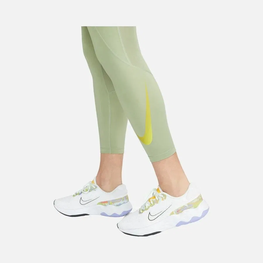 Женские спортивные леггинсы Dri-FIT Fast Mid-Rise 7/8 Running, Nike, Oil Green — фото 3