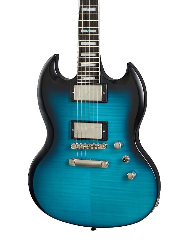 

Электрогитара Epiphone SG Prophecy, цвет Blue Tiger Aged Gloss EISYBTABNH1