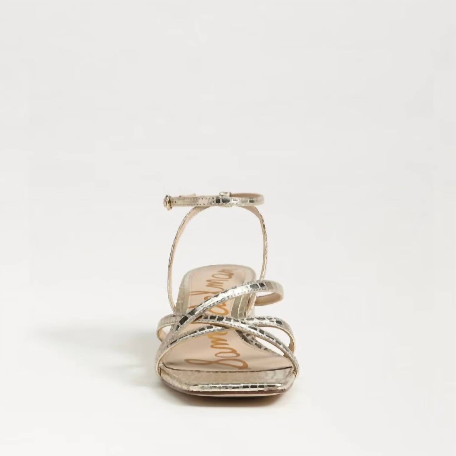 Женские мюли Whitley с сексуальной золотистой щиколоточкой Sam Edelman, золотой — фото 3