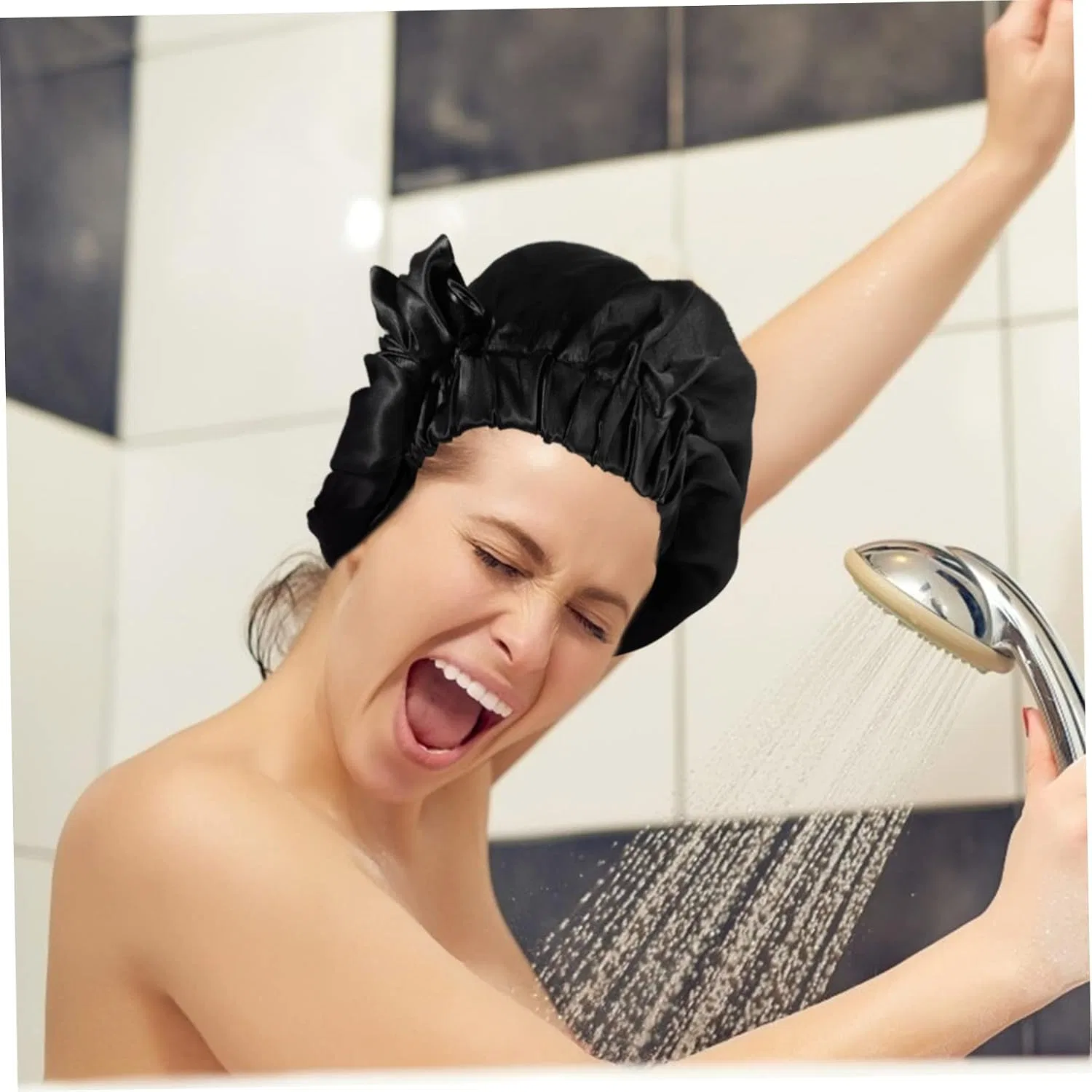 Шапочка для душа, Набор из 6 шт, Healeved, Satin, 60.5x20x0.5 см — фото 2