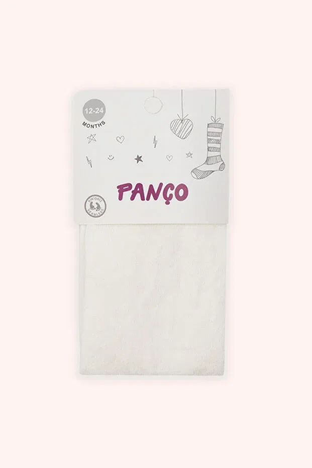 Детские колготки для девочек хлопковые Panço, Ekru