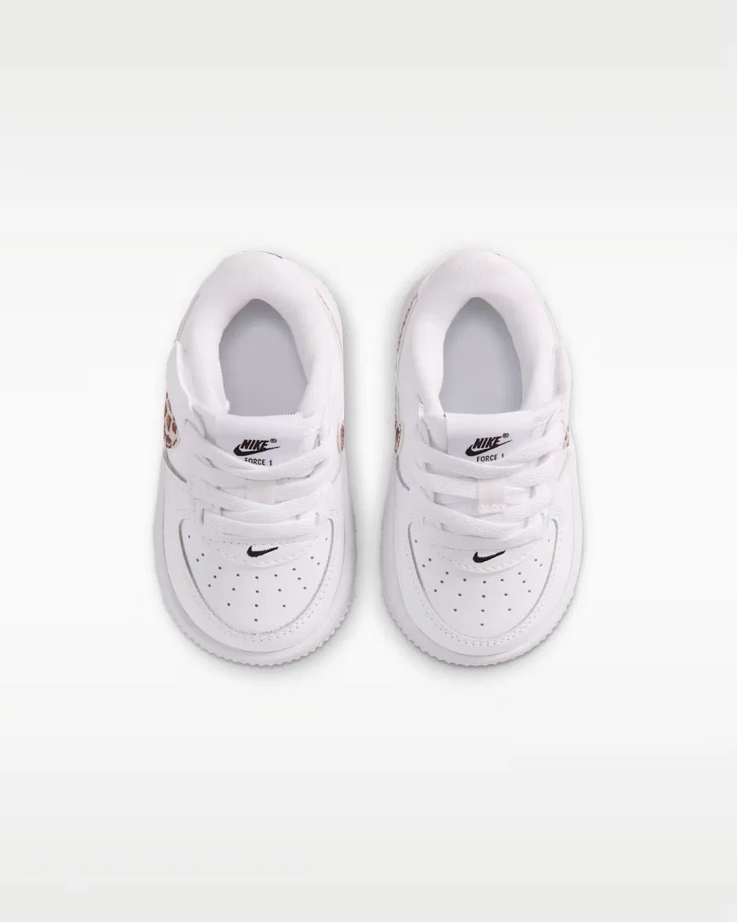 Детская/подростковая обувь Force 1 Low EasyOn Nike, White/White/Black — фото 4