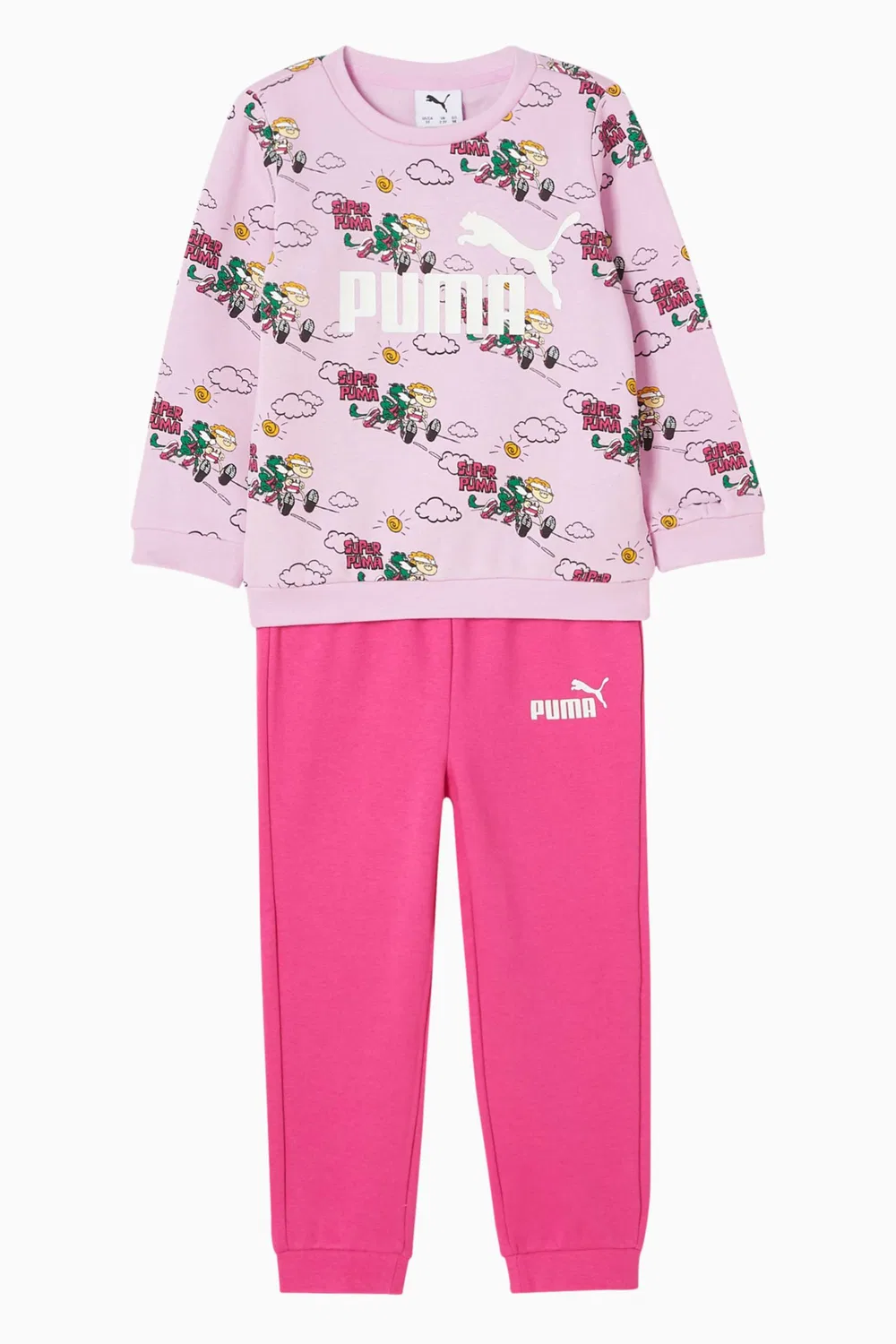Комплект из свитера и штанов хлопковый Minicats Super Puma Puma