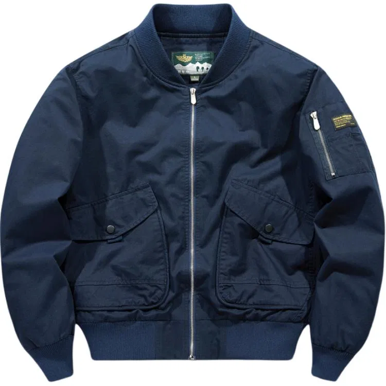 Детская куртка-бейсболка с воротником JEEP SPIRIT, Dark Blue
