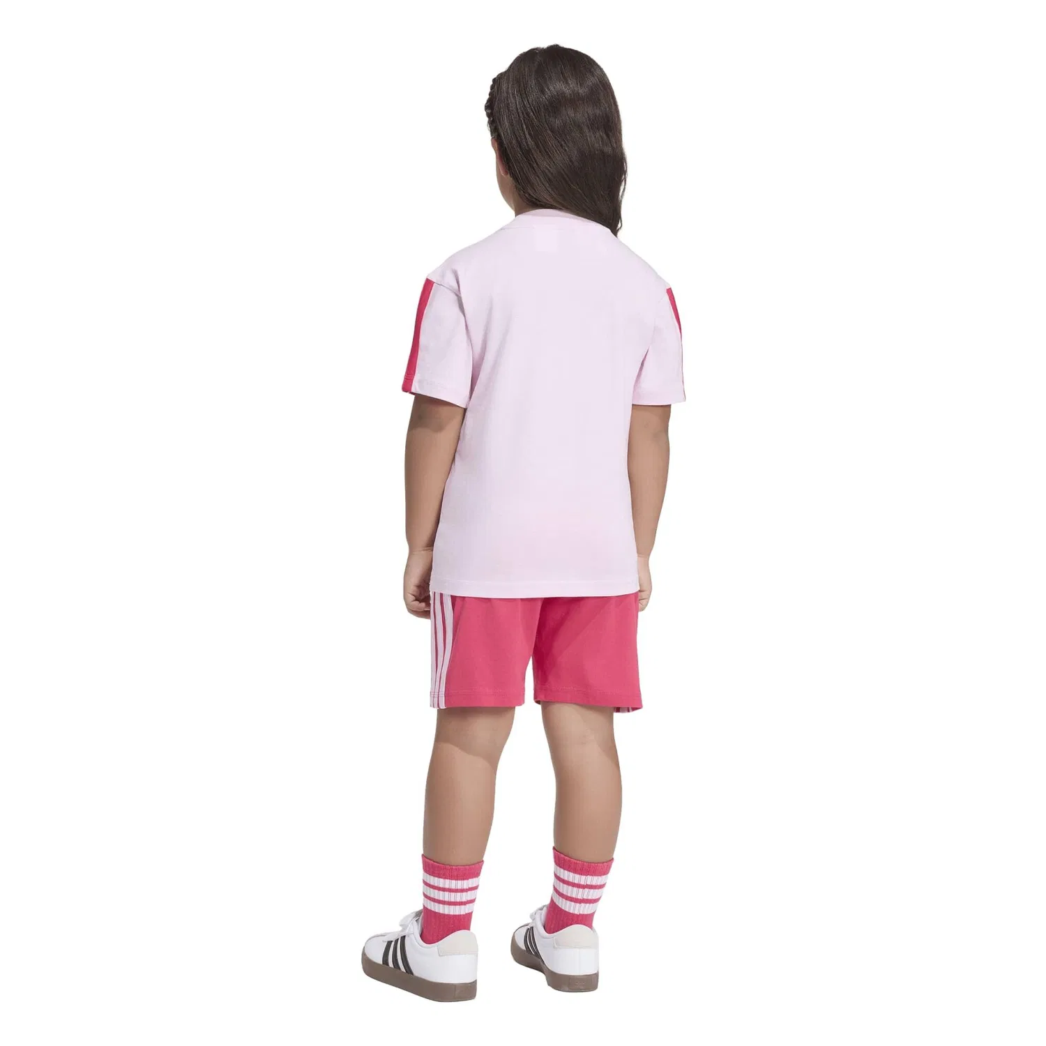 Детский спортивный комплект LK 3S T-SET Adidas, Rosa — фото 4