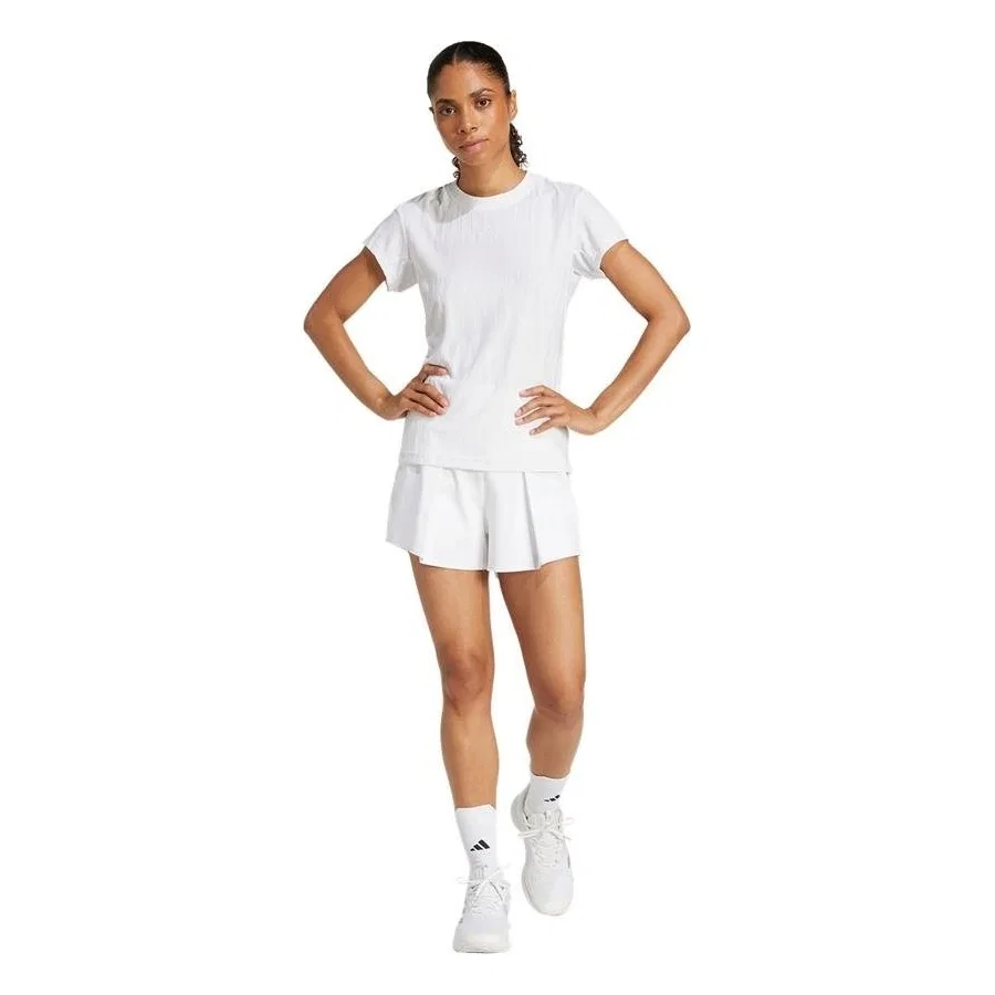 Футболка для тенниса с принтом FreeLift adidas, Белый — фото 4