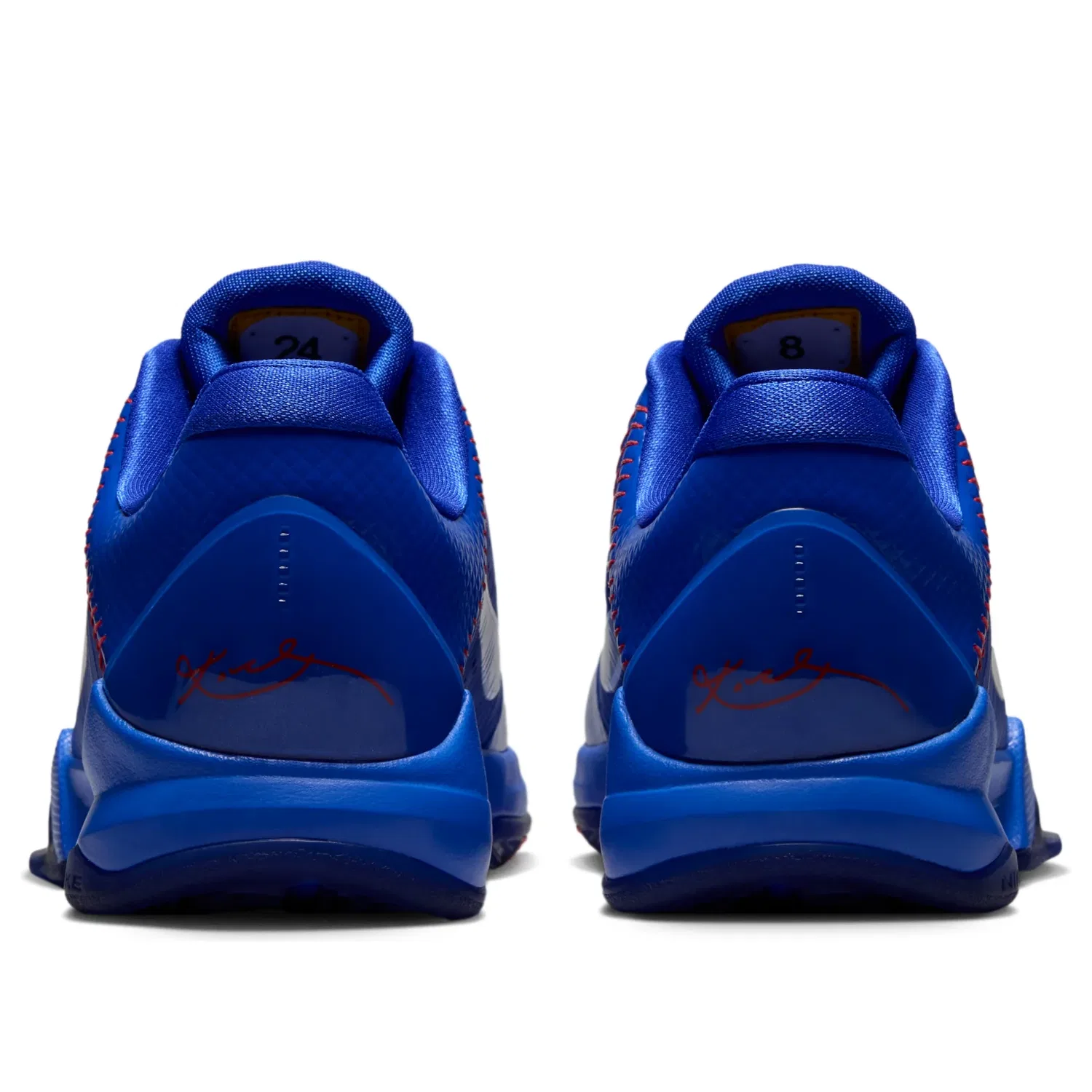 Детские кроссовки с синтетическим верхом Kobe 5 Protro 'Dodgers' Nike, Rush Blue/Wolf Grey/Comet Red — фото 4