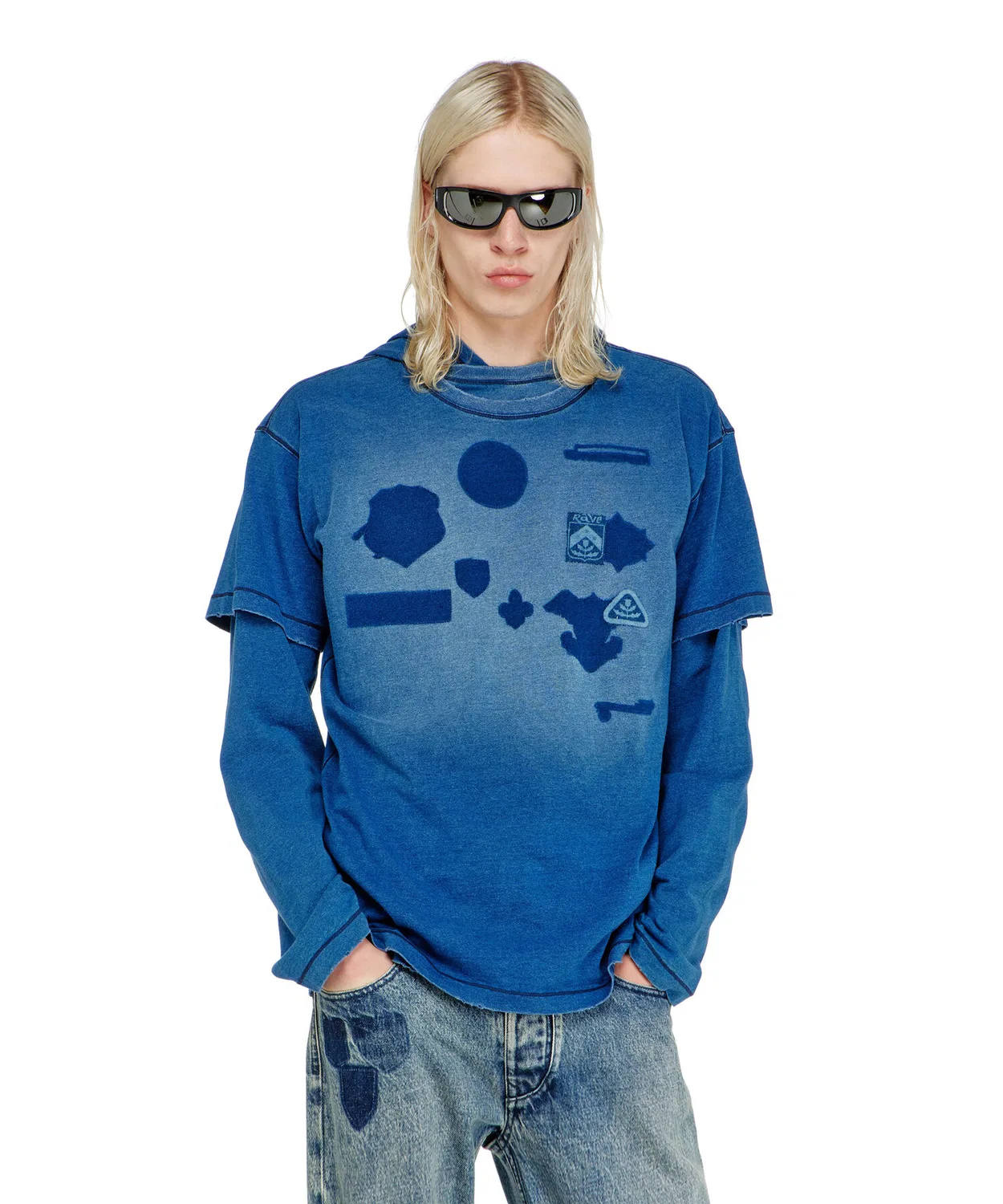 Мужская футболка с коротким рукавом T-NOX DIESEL, Indigo Blue