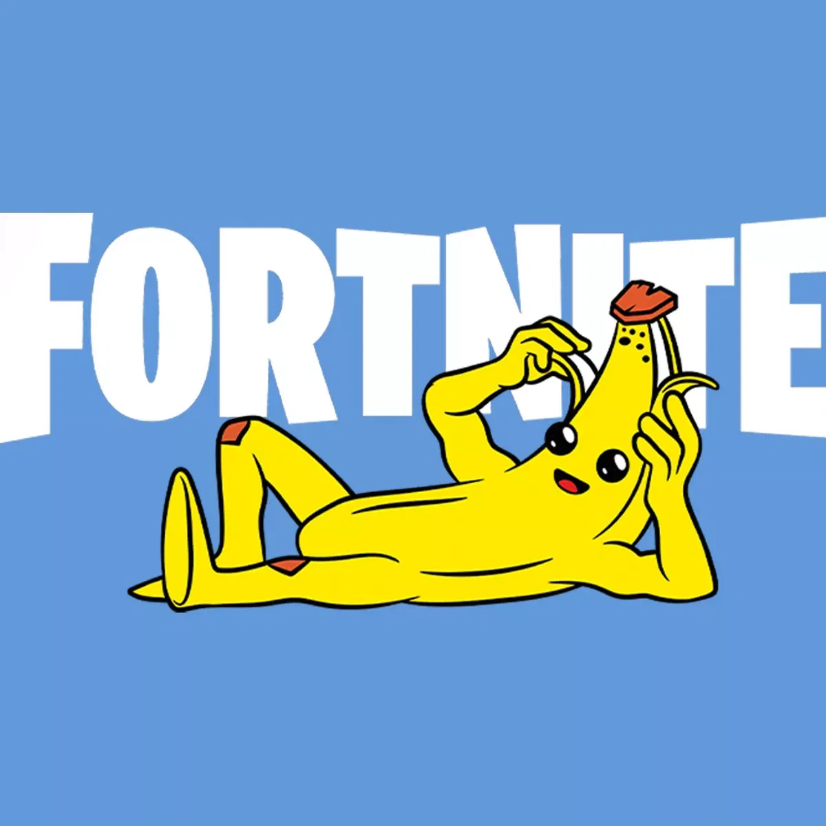 Детская футболка для мальчиков с принтом Peel Yourself Logo Fortnite, Royal Blue Heather — фото 2