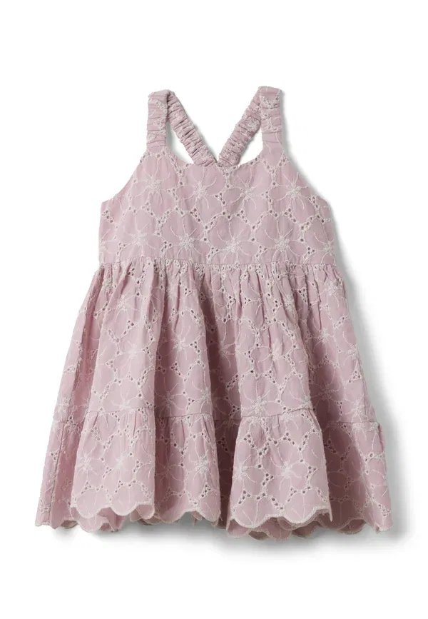 Платье хлопковое Day dress Ovs, pink, розовый