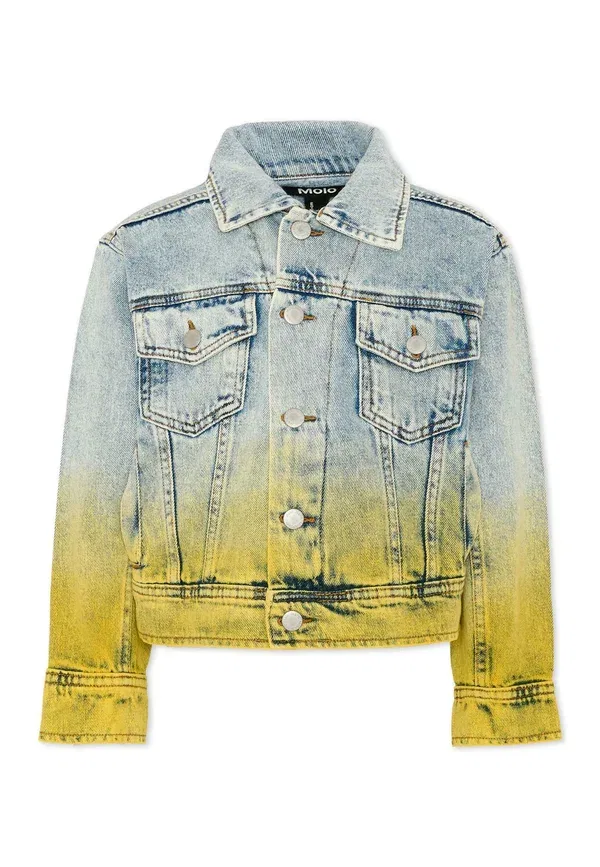 Куртка джинсовая Denim Jacket Molo, синий деним, Yellow