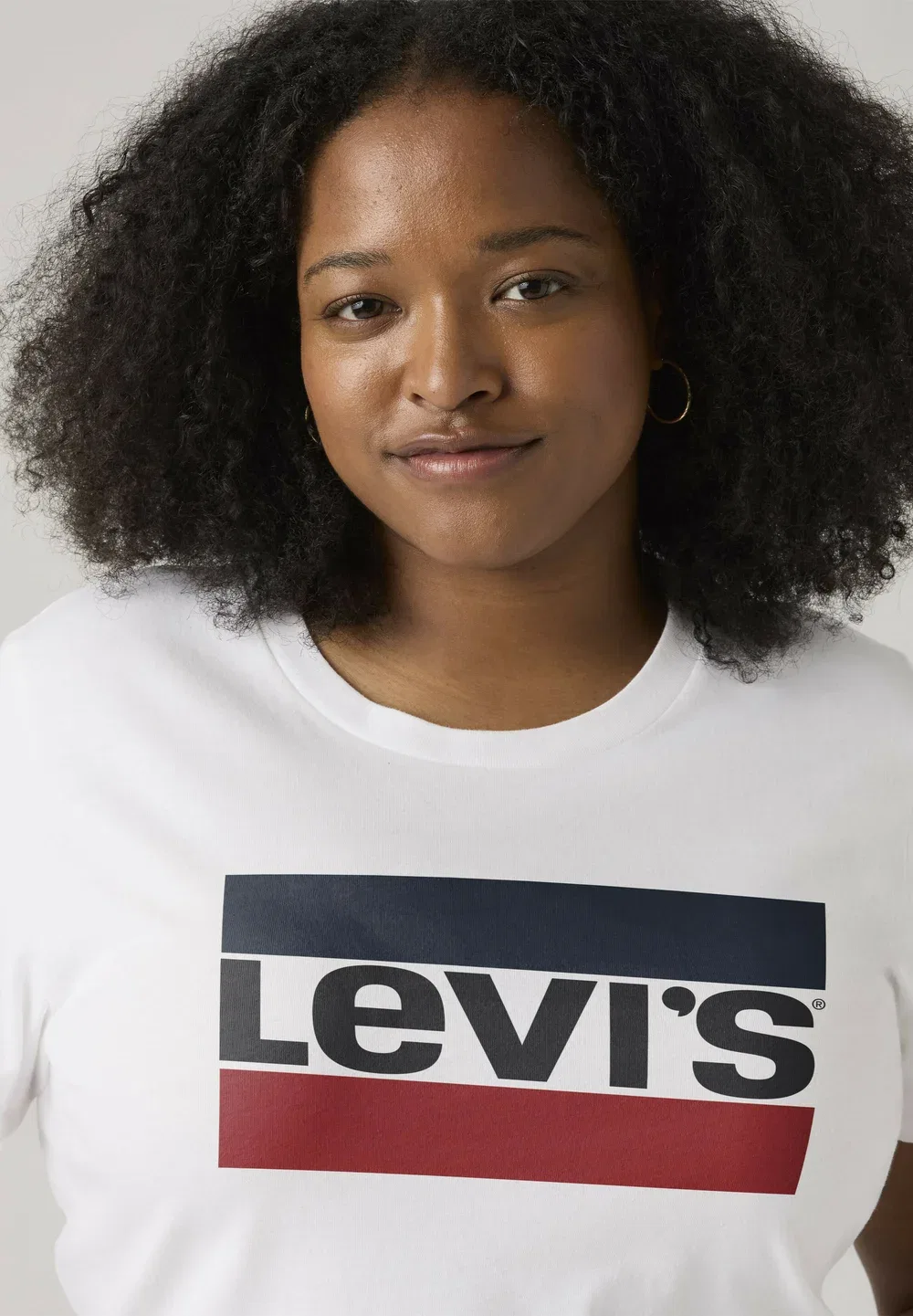 Lse_Pl идеальная футболка lse_batwing блестящая футболка с принтом Levi'S, Lse Batwing Glitter - Neutrals — фото 3