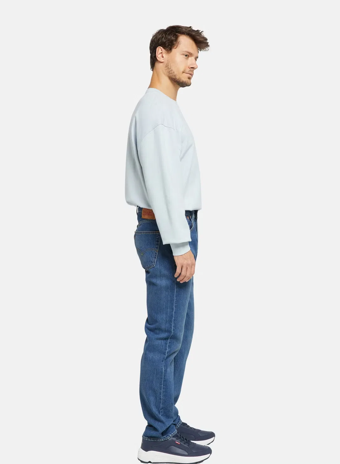 Джинсы слим с заниженной посадкой 512 Slim Taper Levi'S, индиго — фото 2