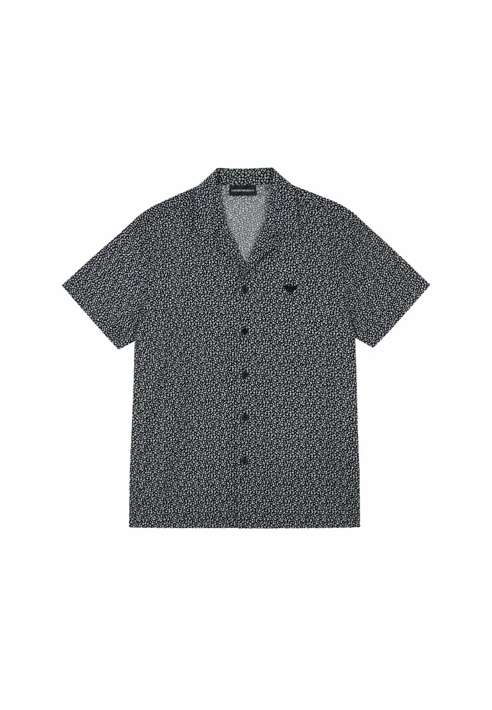 Camicia uomo - shirt Emporio Armani, Nero — фото 4