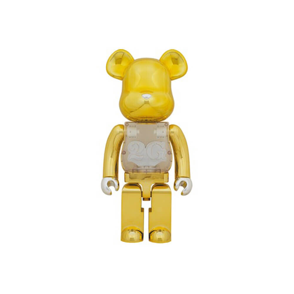 

Фигурка Bearbrick 2G Reverse 1000%, золотой