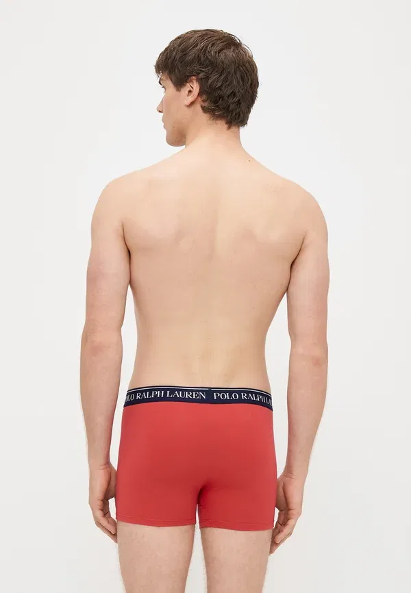 Боксеры 3 шт Polo Ralph Lauren, красный/темно-синий/серый — фото 3