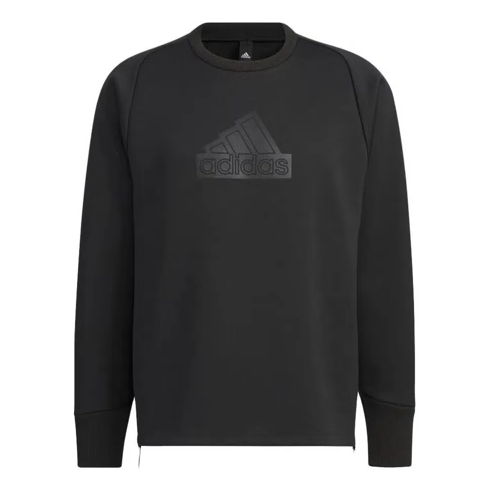 Свитшот с принтом Z.N.E Adidas, черный