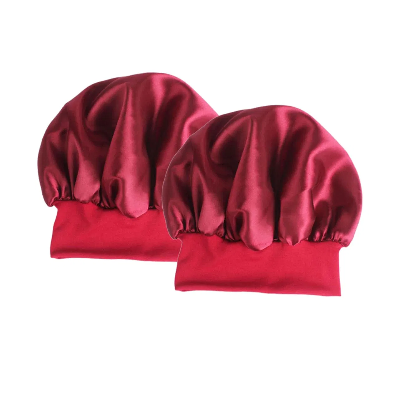 Шапочка для душа Satin, Healvian, 6 шт, 30x30x1 см, Weinrot — фото 4