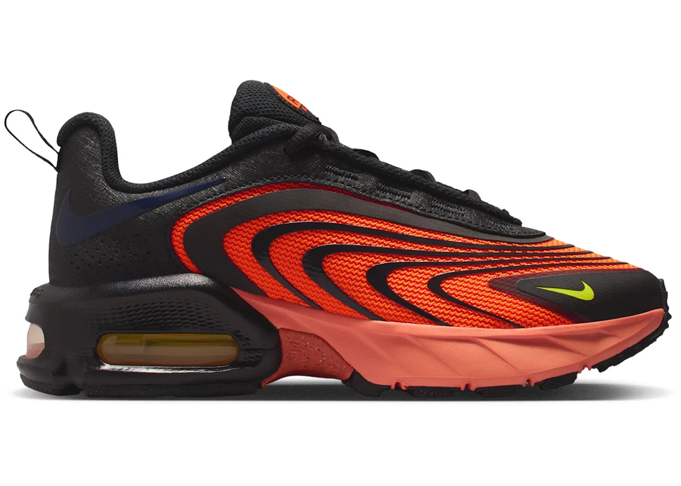 Детские кроссовки Lifestyle Nike Air Max Fire, Hyper Crimson/Black/Blackened Blue/Lemon Venom