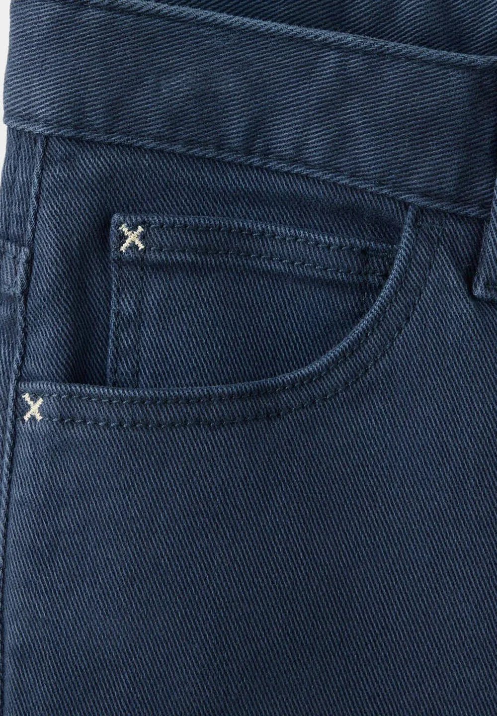Детские джинсы облегающего кроя Mango Kids, Royal Blue — фото 4