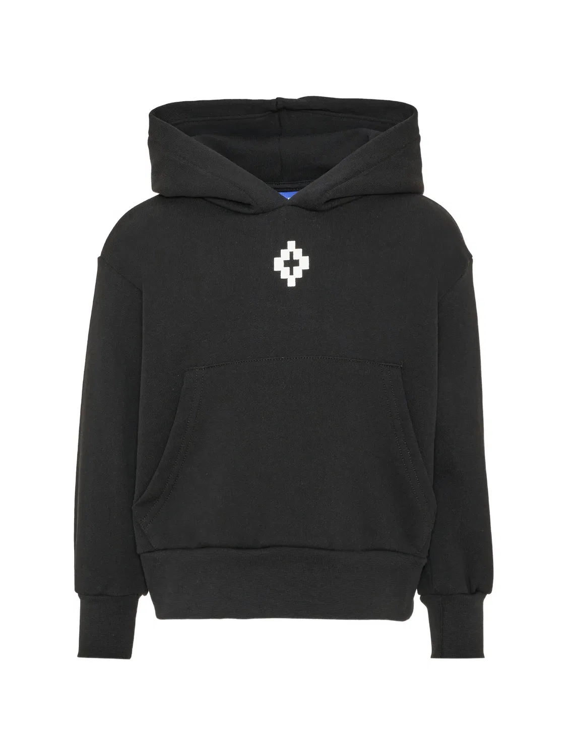 Худи с принтом Cross черное Marcelo Burlon County of Milan, черный