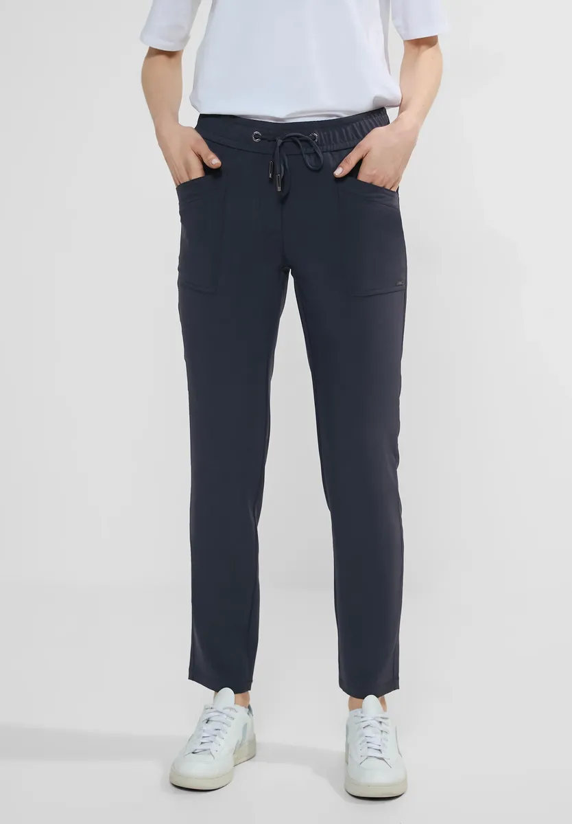 

Брюки Cecil Jogger "Style Tracey Travel" с накладными карманами, синий