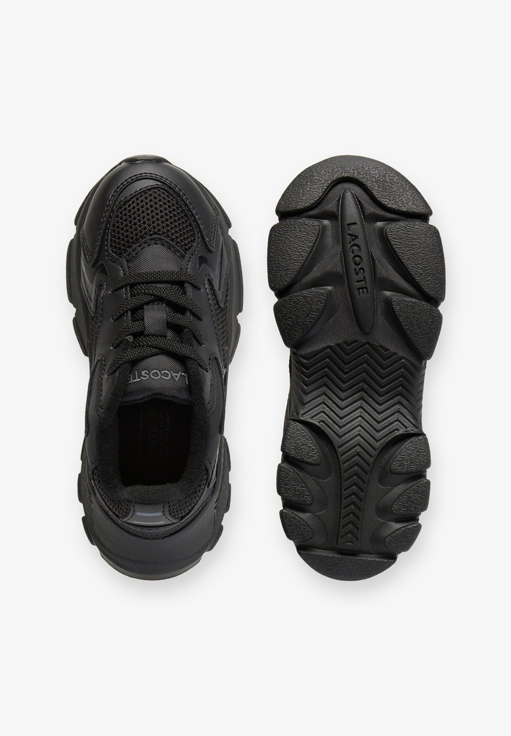 Кроссовки INFANTS NEO ELASTIC - Baby shoes Lacoste, черный — фото 3
