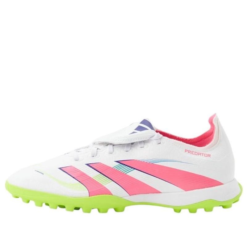 

Кроссовки adidas Predator League Fold-Over Tongue Turf 'Lucid Pink Lucid Lemon', белый