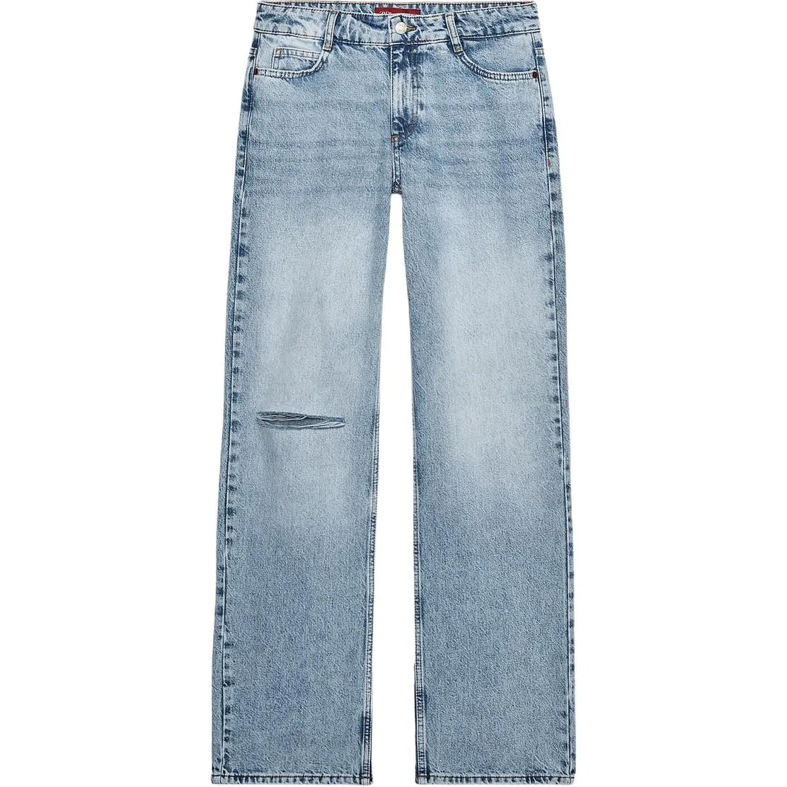 Женские джинсы прямого кроя Medium Blue ZARA, Medium Blue