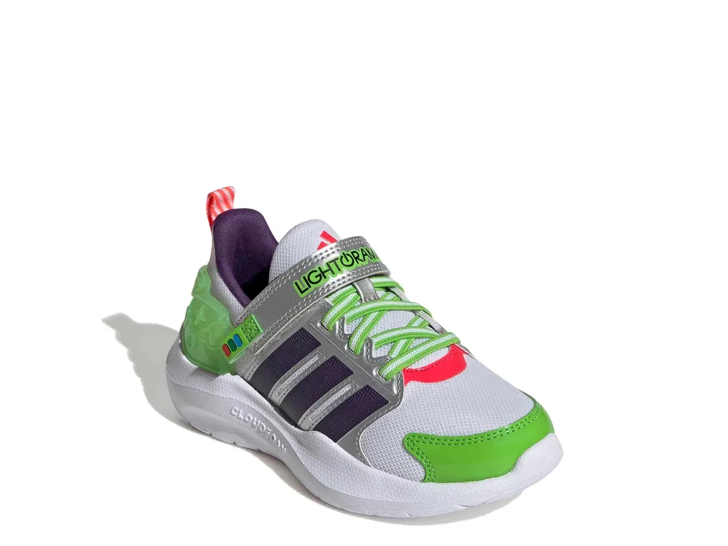 Кроссовки с подсветкой Toy Story Buzz Lightyear Lightorama Runner adidas, белые
