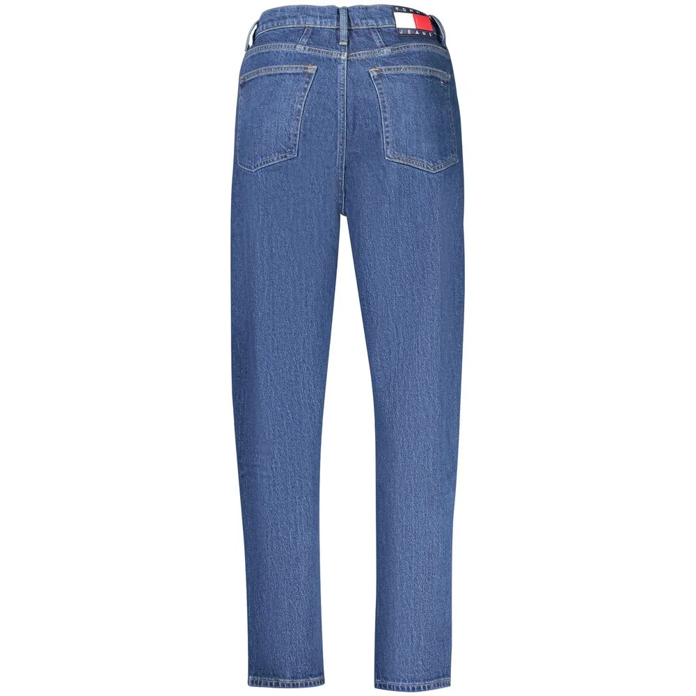 Женские джинсы-мом с завышенной талией Tommy Hilfiger, Blue — фото 2